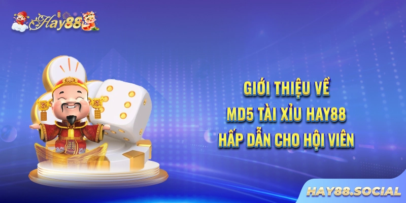 Giới thiệu về MD5 tài xỉu Hay88 hấp dẫn cho hội viên
